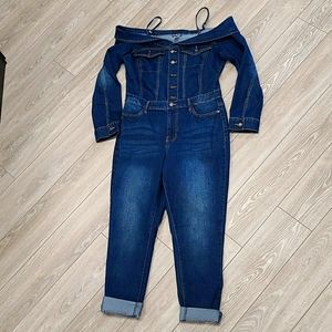 Venus denim jumpsuit womens size 12
